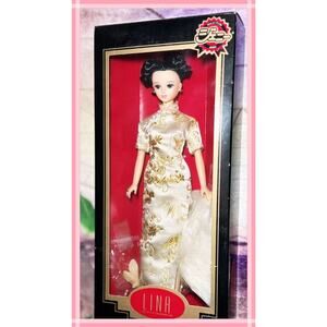 Vtg Takara Japan Totoco Lina JENNY Friend Doll 11" Barbie Cheongsam Life Style